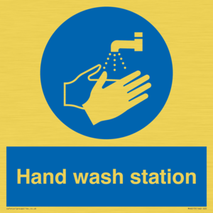 Hand wash station